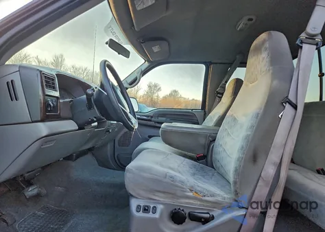 2000 Ford F350 Srw Super Duty from USA, damaged, VIN 1FTSX31FXYED21857